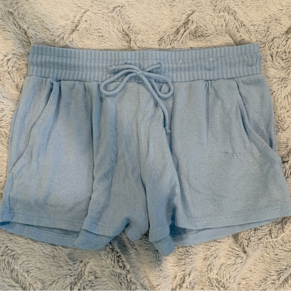 Stars Above Sky Light Blue Lounge/ Sleep Shorts